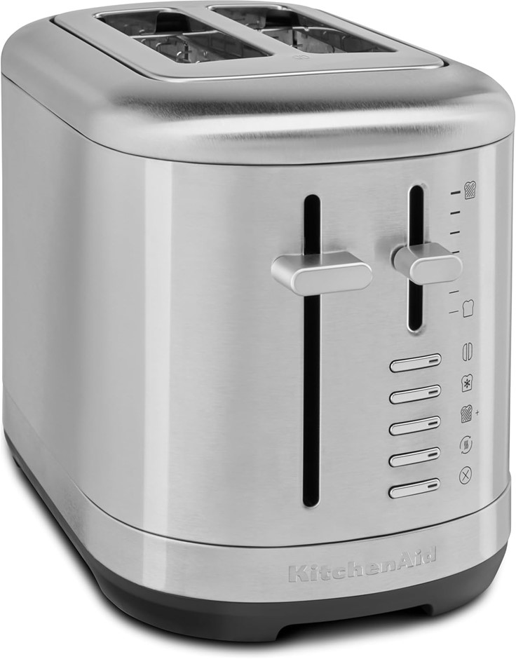 KitchenAid Stainless Steel KMT2109 900W Easy Clean and Extra Wide 3.1cm 2 S