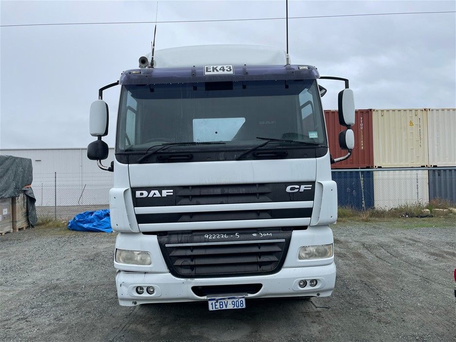 2013 DAF CF85 6 x 4 Prime Mover Truck