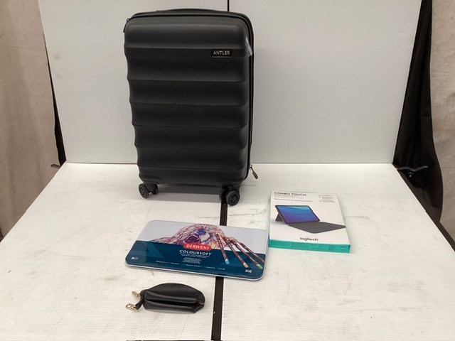 <p>Wheeled Suitcase Containing Miscellaneous Items </p>