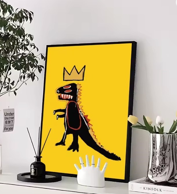 Jean Michel Basquiat (After) "PEZ DISPENSER" Print