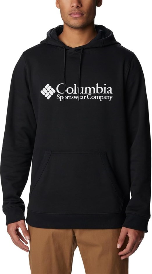 COLUMBIA Men's CSC Basic Logo II Hoodie, Size M, Black, 1681661. Buyers No