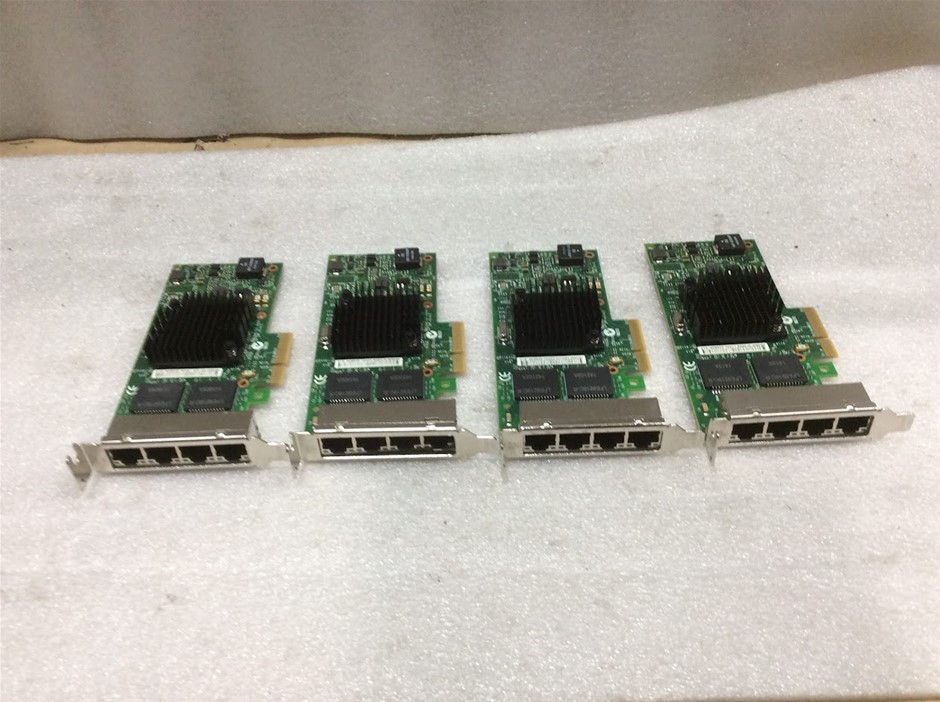 Oracle PCI-E Dual Port Server Network Interface Cards (Lot of 4)