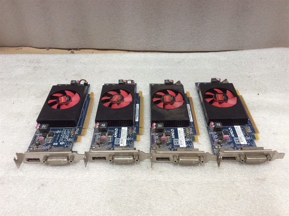 AMD Radeon Graphics Cards (Lot of 4)