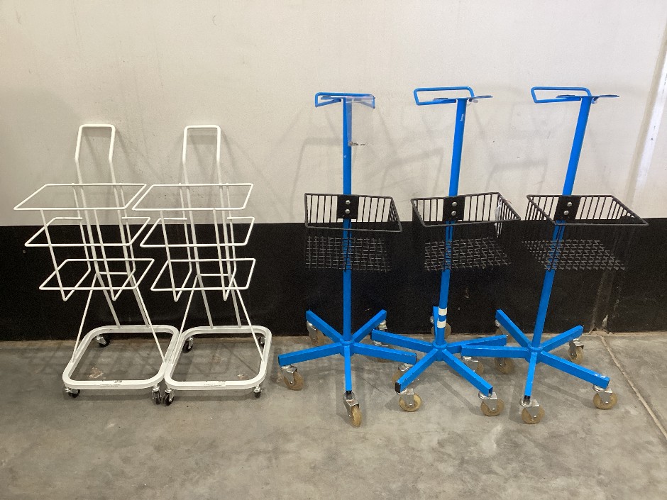 5 x Medical Trolley Assortment