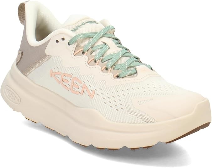 KEEN Women's WK450 Walking Shoes, US10/EU40.5, Birch Peach Parfait, 1028918