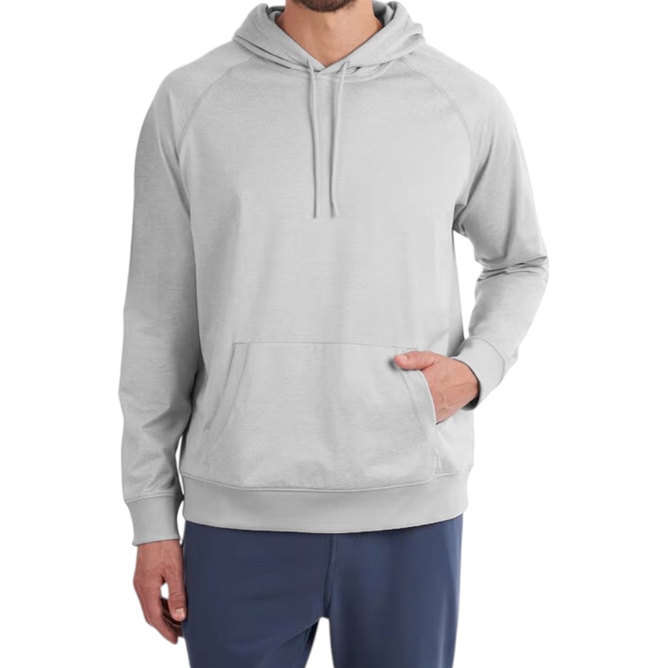 SIGNATURE Men's Pullover Hoodie, Size M, Grey. Buyers Note - Discount Frei