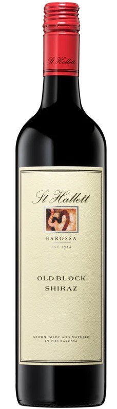 St Hallett Old Block Shiraz 2019 (12 x 7