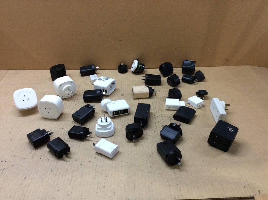 Mixed USB Wall Chargers, Travel Adapters And Smart Plugs