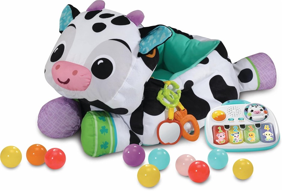 V-TECH 2-in-1 Moosical Ball Pit. NB: Slightly damaged box.