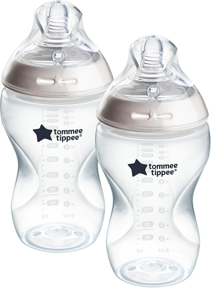 TOMMEE TIPPEE Baby Bottles, Natural Start Anti-Colic Baby Bottle with Mediu