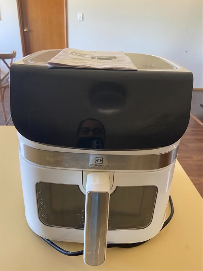 SMITH+NOBEL Digital Air Fryer, 9L, White, SN-KAF-DAF41.