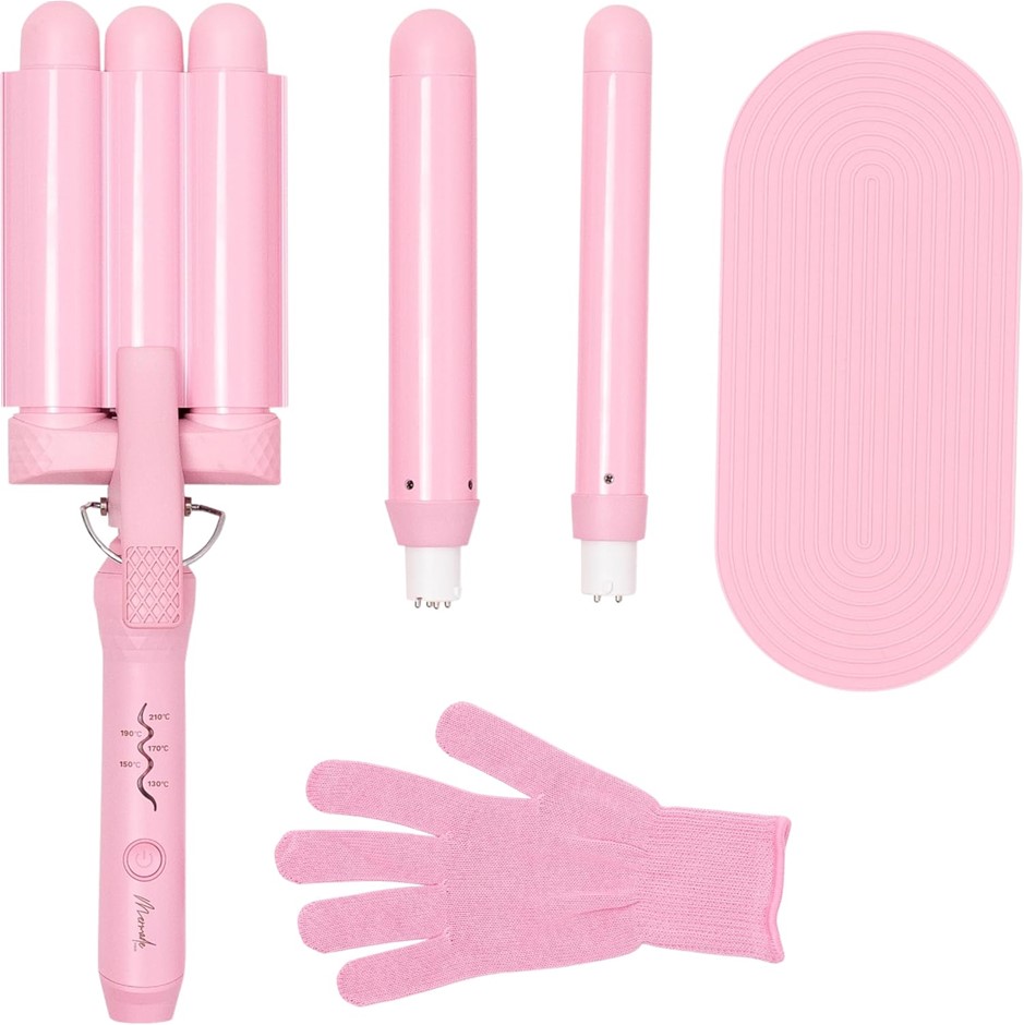 MERMADE HAIR The Interchangeable Style Wand, Pink.