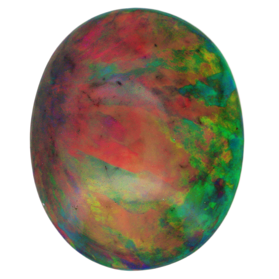 5.58 Carats White Color-Play Opal