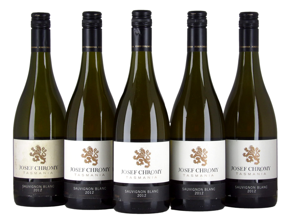 Joseph Chromy Sauvignon Blanc 2012 (5x 750mL), TAS.
