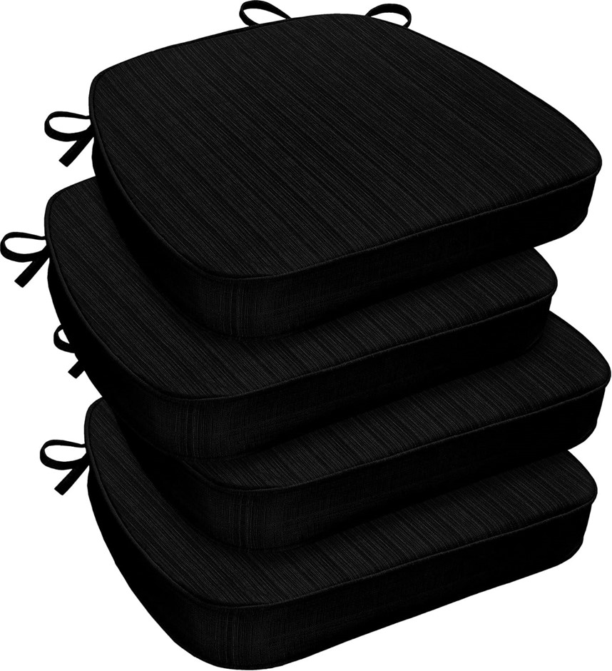 downluxe Chair Cushions for Dining Chairs, Waterproof Kitchen Chair Pads, N