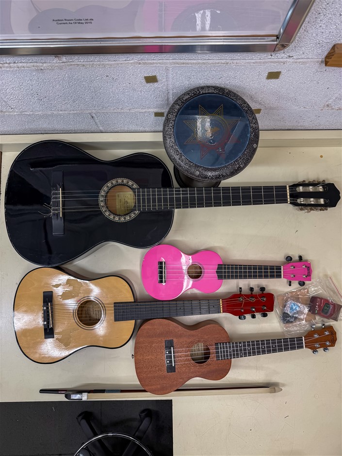 Assorted Musical Instruments including