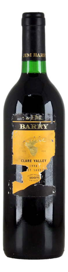  Jim Barry Cabernet Sauvignon 1998 (1x 750mL) Clare Valley