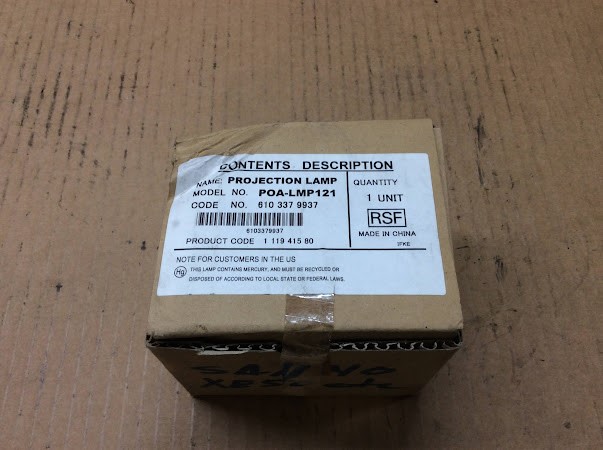 Sanyo POA-LMP121 Projection Lamp - New Unboxing