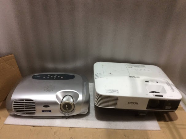 Epson EB-2250U&EMP-S1 LCD Projectors (Lot of 2)