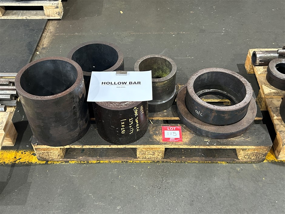 Pallet of Hollow Bar - Mild Steel