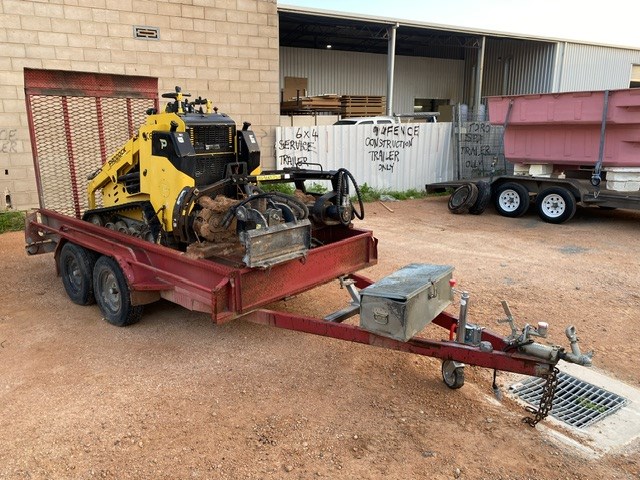 2006 Major Trailers 14x6 Tandem Box Trailer