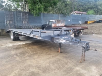 2019 FWR Trailers Single Axle Tag Beavertail Plant Trailer