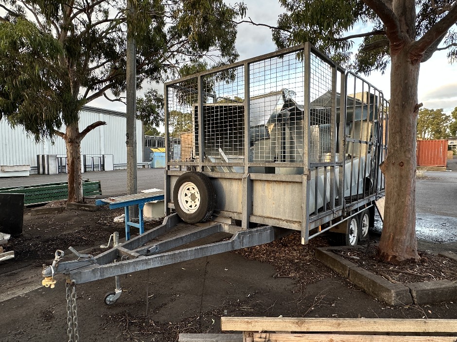 2018 Truck Bodies 3.5 Ton Load with Gates Flat Top Trailer