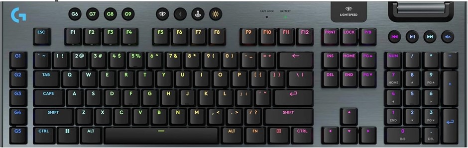Brand New! LOGITECH G915 X LIGHTSPEED Low-Profile Wireless Gaming Keyboard,
