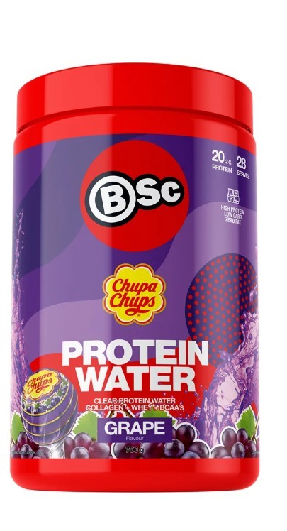 BSC Chupa Chups Protein Water Powder, Grape, 700g.
