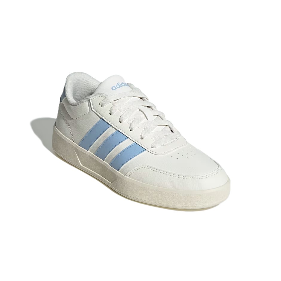 ADIDAS Women's Breaknet 3.0 Shoes, Size US6.5, CoreWhite/GlowBlue/OffWhite,