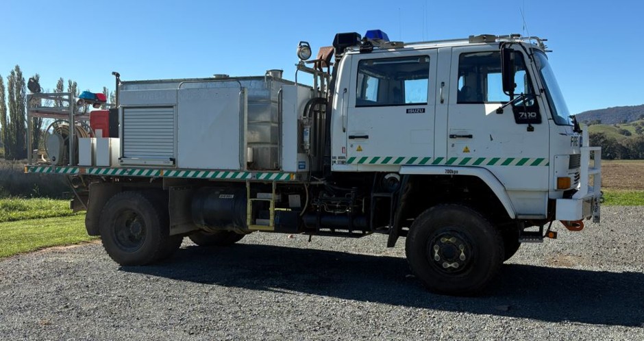 1992 Isuzu FTS700 4WD Fire Fighting Truck
