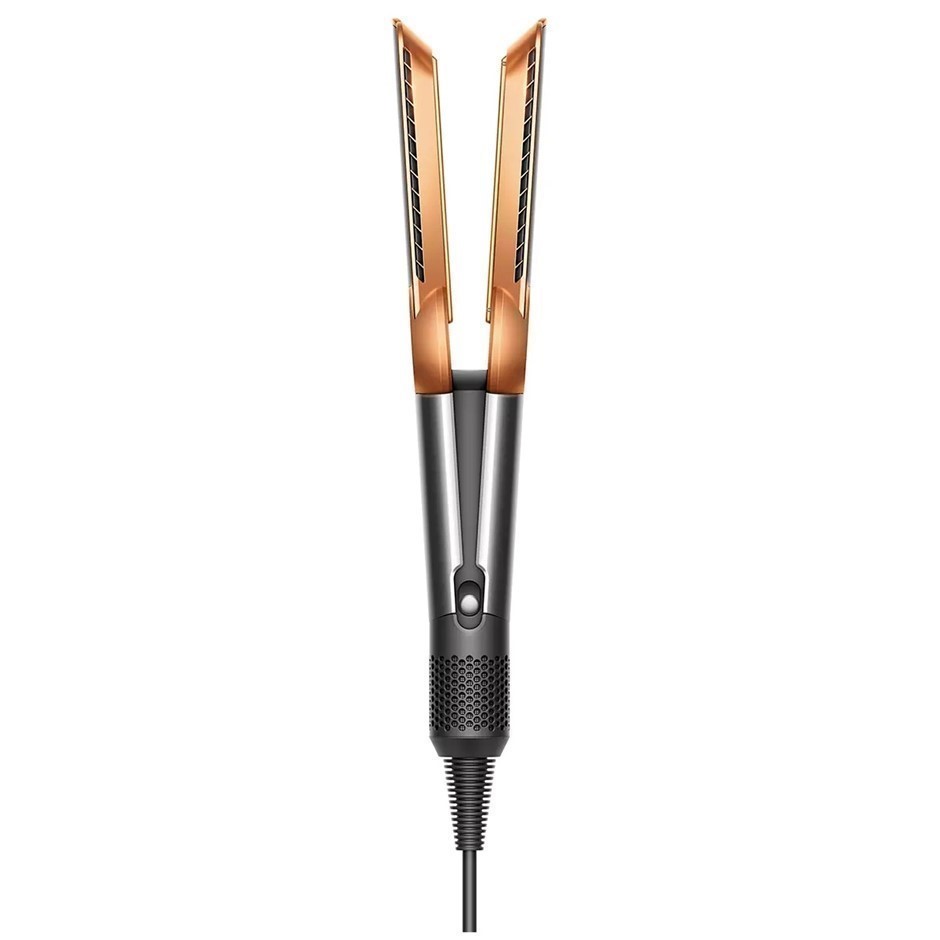 DYSON Airstrait Straightener, Bright Nickel/Rich Copper, 408204-01.