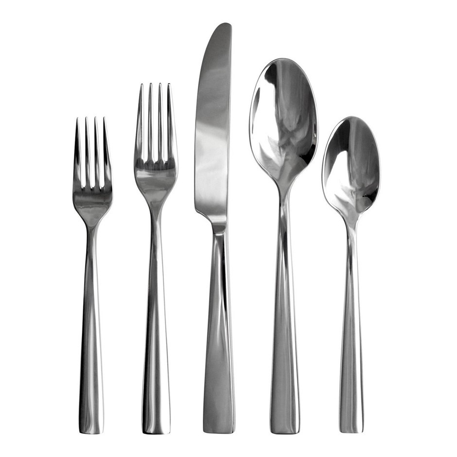GOURMET Settings 20pc Silverware, Mode. NB: Damaged packaging, 2 x pcs miss