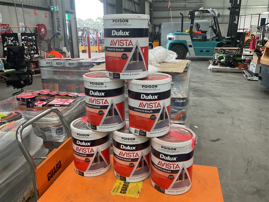 6 x Assorted 10Lt Tins of Paint