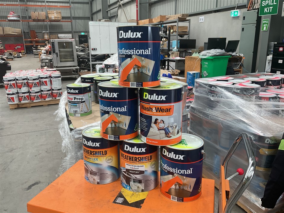6 x Assorted 10Lt Tins of Paint
