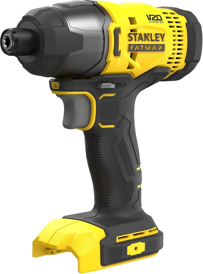 STANLEY FATMAX V20 18V Cordless Impact Driver Kit - 180 Nm High-Torque, Qui