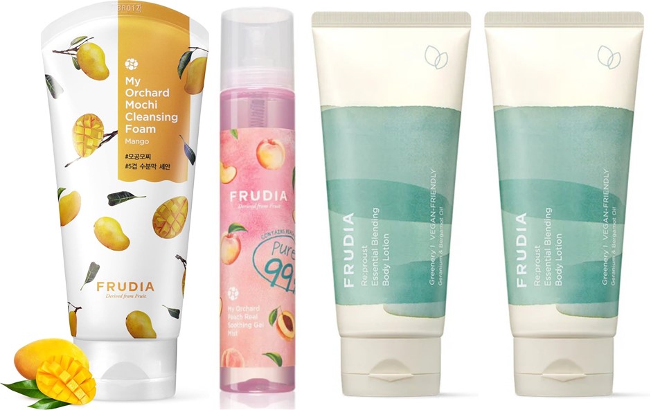 FRUDA Bundle: My Orchard Peach Soothing Gel Mist 125 ml, 2 x Re:proust Esse