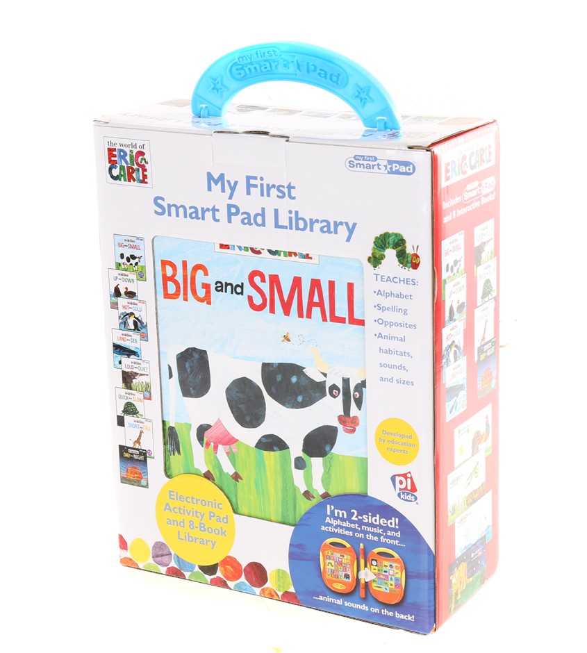 ERIC CARLE My FIRST Smart Pad Library with 8 Books & Activity Pad.