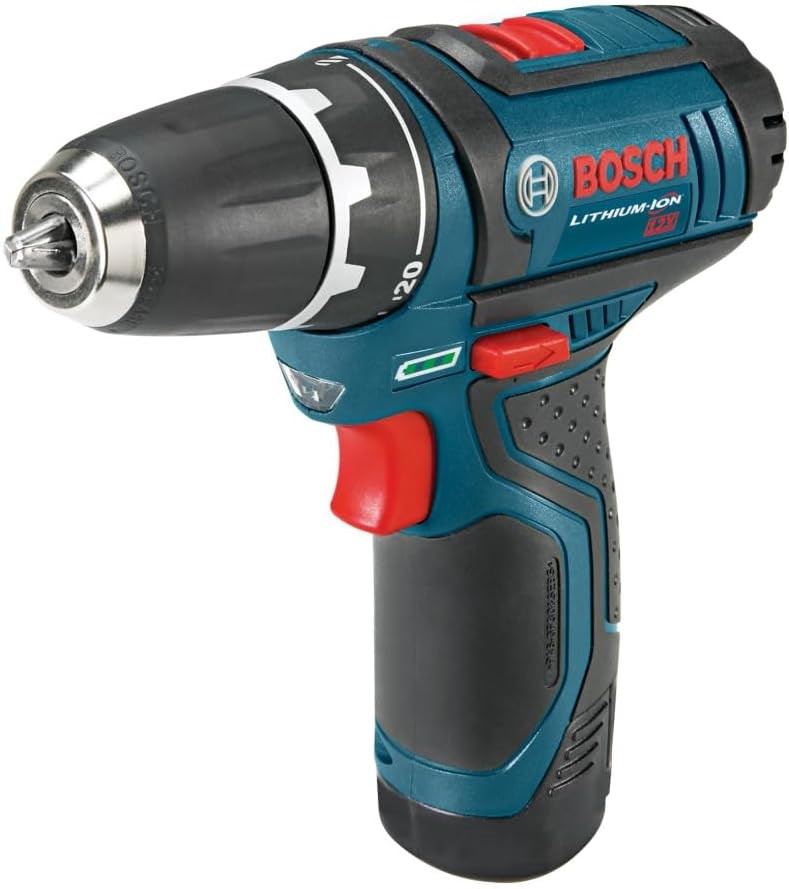 BOSCH PS31N 12V Max 3/8" Drill/Driver - Compact & Lightweight, 265 In.-Lbs.
