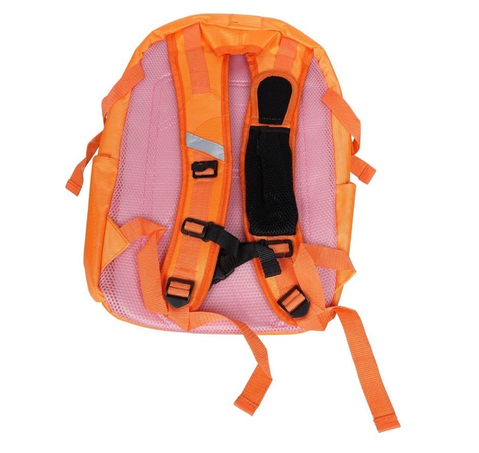 Reflective Hi-Vis Work Safety Backpack, 49cm x 30cm x 18cm.