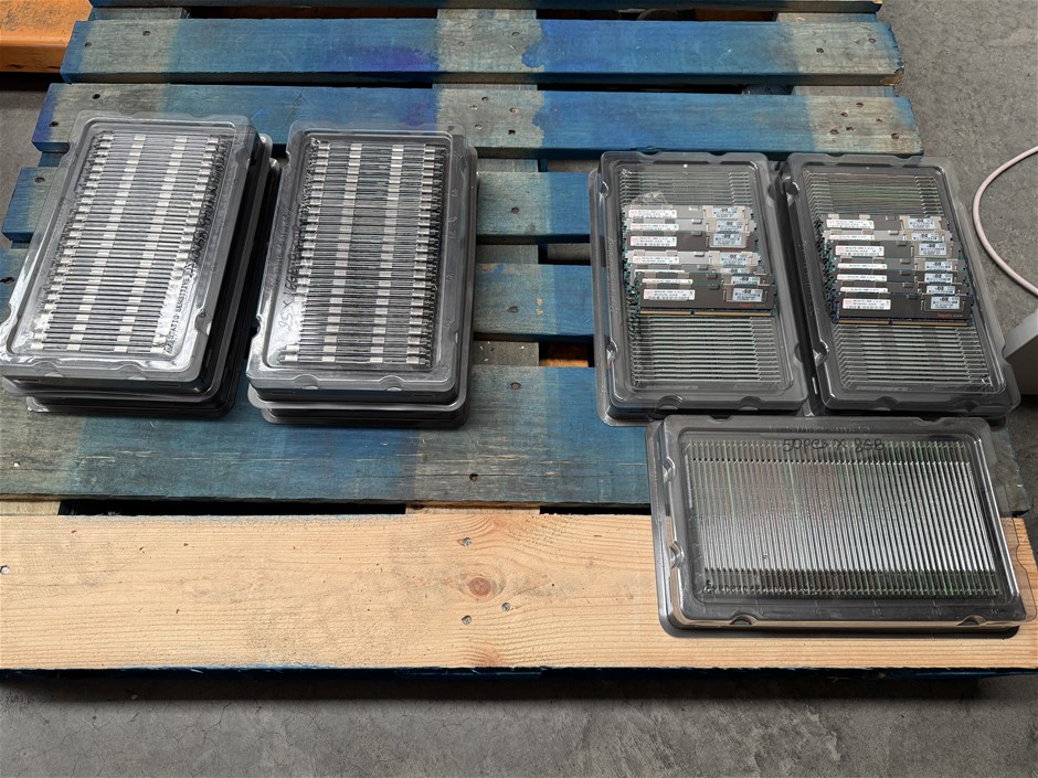 4 small boxes of 16GB ECC Server Ram approximately 100 units in total