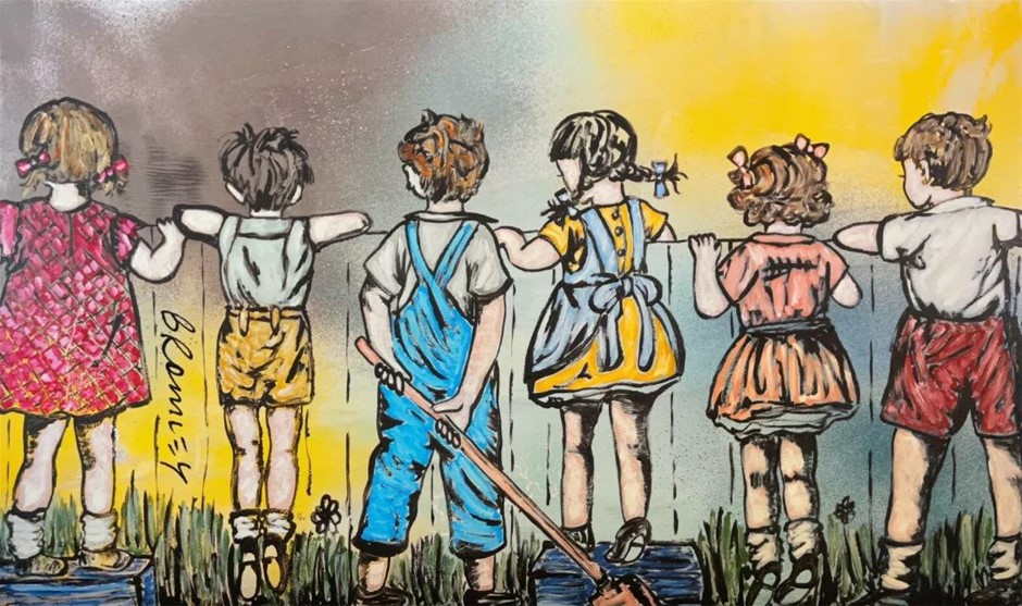 DAVID BROMLEY (1960 - ) - All My Friends Are Here II
