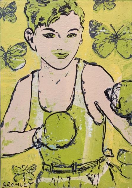 DAVID BROMLEY (1960 - ) - Boy Boxer