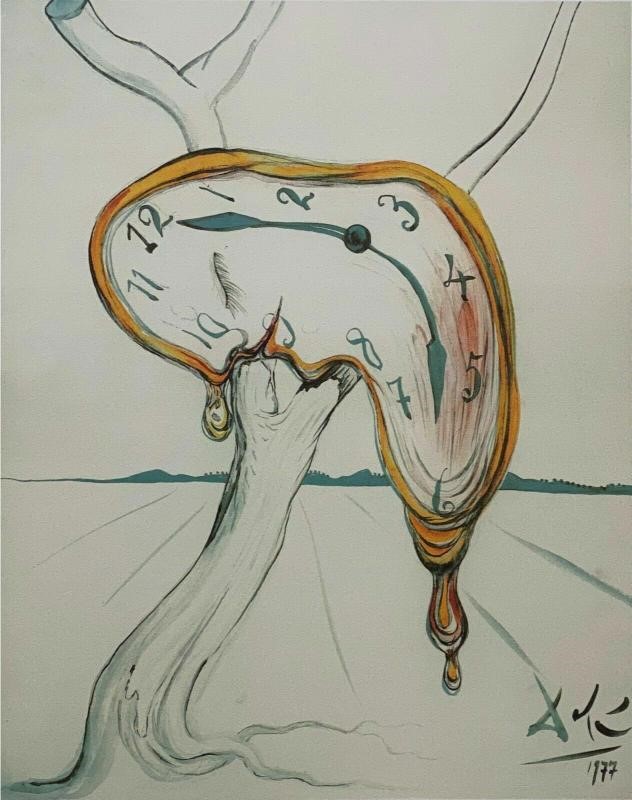SALVADOR DALI (1904 - 1989) Tearful Soft watch