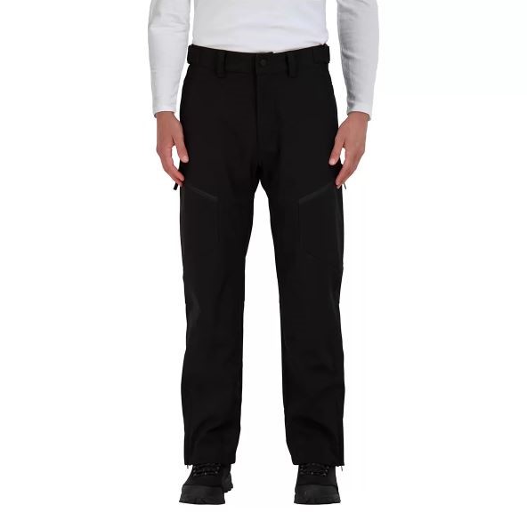 GERRY Men's Snow Pants w/ Zip Pocket, Size XL, Polyester/Elastane/Nylon, Bl