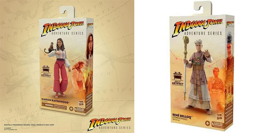 BUNDLE of Indiana Jones and The Raiders of The Lost Ark Adventure Series Re