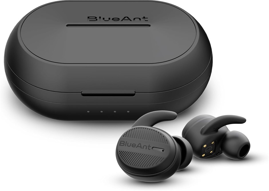 BLUEANT Pump Air X2 True Wireless in Ear Buds, IP67 Waterproof, 77 Hours Ba