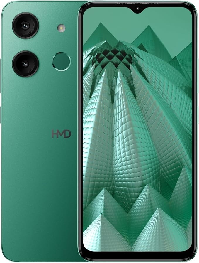 HMD Aura Dual SIM 4/64GB Android 13 Smartphone Green  Buyers Note - Discoun
