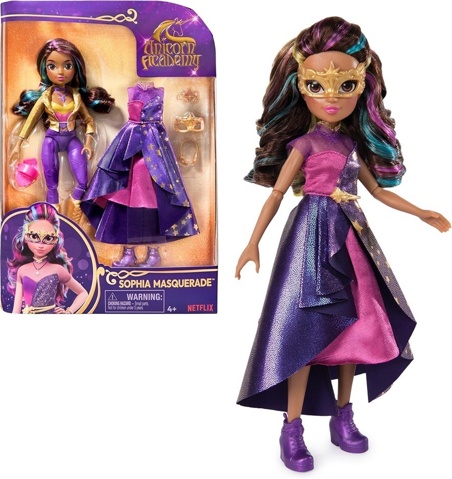 UNICORN ACADEMY ia Masquerade Fashion Doll.