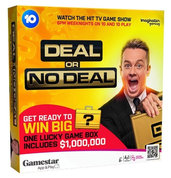 GAMESTAR Deal or No Deal Board Game.